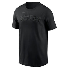 Black David Ortiz Boston Red Sox Nike Name & Number T-Shirt
