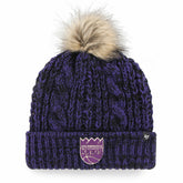 47 brand Sacramento Kings '47 Women's Meeko Cuffed Knit Hat with Pom
