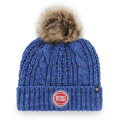 47 brand Detroit Pistons '47 Women's Meeko Cuffed Knit Hat with Pom sale