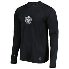 MSX by Michael Strahan Interval Long Sleeve Raglan T-Shirt - Las Vegas Raiders T-shirts