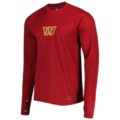 MSX by Michael Strahan Interval Long Sleeve Raglan T-Shirt - Washington Commanders T-shirts