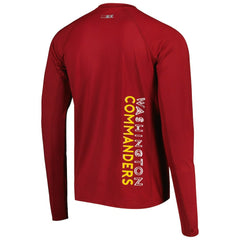 MSX by Michael Strahan Interval Long Sleeve Raglan T-Shirt - Washington Commanders T-shirts