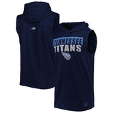 MSX by Michael Strahan Relay Sleeveless Pullover Hoodie - Tennessee Titans Hoodies