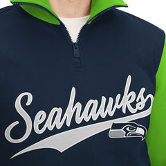 Tommy Hilfiger Aiden Quarter-Zip Sweatshirt - Seattle Seahawks Sweatshirts