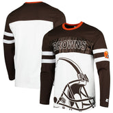 Starter Halftime Long Sleeve T-Shirt - Cleveland Browns T-shirts