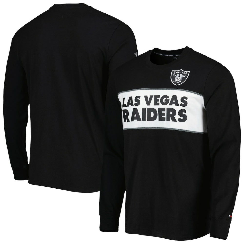 Tommy Hilfiger Peter Team Long Sleeve T-Shirt - Las Vegas Raiders T-shirts