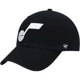 47 brand Utah Jazz '47 Core Logo Clean Up Adjustable Hat