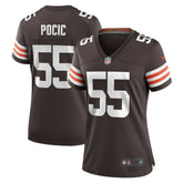 Ethan Pocic Women's Game Jersey - Cleveland Browns Jerseys