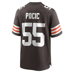 Ethan Pocic Game Jersey - Cleveland Browns Jerseys