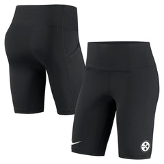 Women's Biker Shorts - Pittsburgh Steelers Shorts