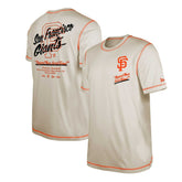 White San Francisco Giants New Era Team Split T-Shirt