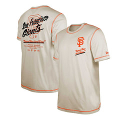 White San Francisco Giants New Era Team Split T-Shirt