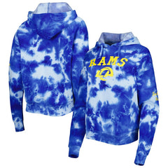 Women's Cloud Dye Fleece Pullover Hoodie - Los Angeles Rams Hoodies