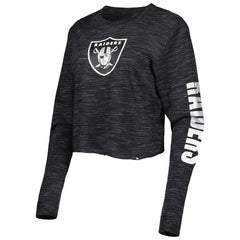 Women's Crop Long Sleeve T-Shirt - Las Vegas Raiders T-shirts