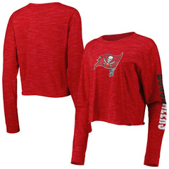 Women's Crop Long Sleeve T-Shirt - Tampa Bay Buccaneers T-shirts