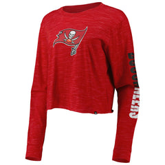 Women's Crop Long Sleeve T-Shirt - Tampa Bay Buccaneers T-shirts