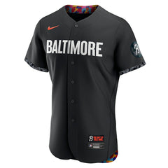 Black Baltimore Orioles Nike City Connect Authentic Jersey