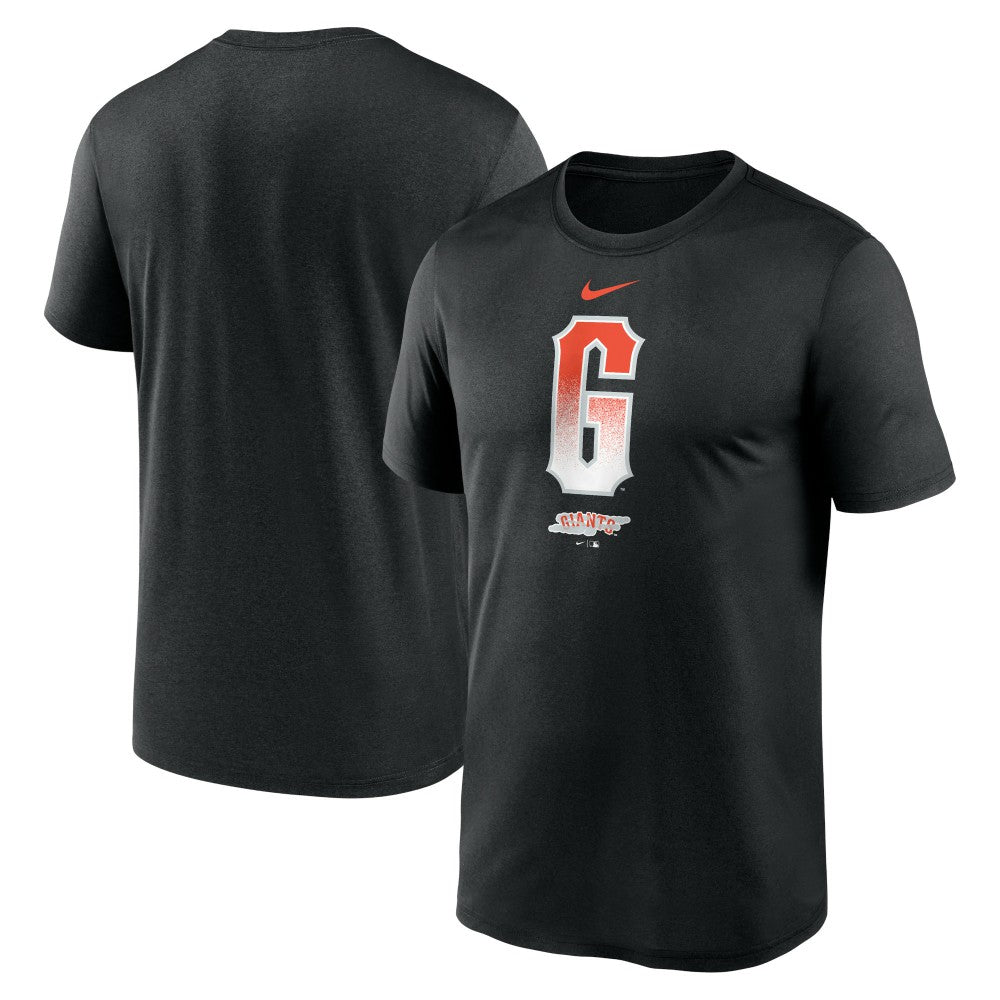 Black San Francisco Giants Nike City Connect Logo T-Shirt