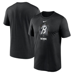 Black Baltimore Orioles Nike City Connect Large Logo T-Shirt