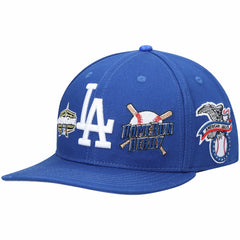 Royal Los Angeles Dodgers Pro Standard All-Star Multi Hit Wool Snapback Hat