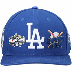 Royal Los Angeles Dodgers Pro Standard All-Star Multi Hit Wool Snapback Hat