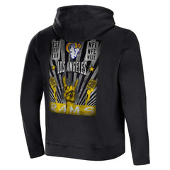 NFL x Darius Rucker Collection Rocker Full-Zip Hoodie - Los Angeles Rams Hoodies