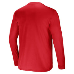 NFL x Darius Rucker Collection Team Long Sleeve Pocket T-Shirt - Atlanta Falcons T-shirts