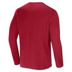 NFL x Darius Rucker Collection Slub Jersey Henley Long Sleeve T-Shirt - Arizona Cardinals T-shirts