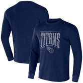 NFL x Darius Rucker Collection Long Sleeve Thermal T-Shirt - Tennessee Titans T-shirts