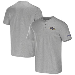 NFL x Darius Rucker Collection Henley T-Shirt - Baltimore Ravens T-shirts