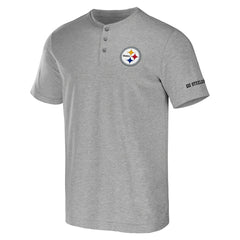 NFL x Darius Rucker Collection Henley T-Shirt - Pittsburgh Steelers T-shirts