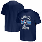 NFL x Darius Rucker Collection Stripe T-Shirt - Tennessee Titans T-shirts