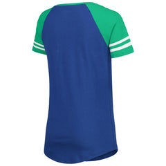 Women's Legacy Lace-Up Raglan T-Shirt - Seattle Seahawks T-shirts