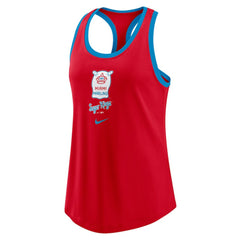 Red Miami Marlins Nike Women's City Connect Tri-Blend Tank Top