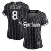 Black Bo Jackson Chicago White Sox Nike Women's City Connect Replica Player Jersey