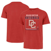 Red Washington Nationals '47 Cooperstown Collection Borderline Franklin T-Shirt