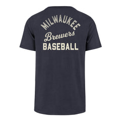 Navy Milwaukee Brewers '47 Turn Back Franklin T-Shirt