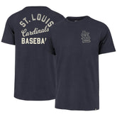 Navy St. Louis Cardinals '47 Turn Back Franklin T-Shirt