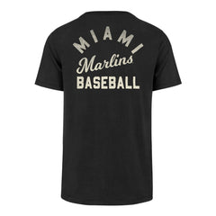 Black Miami Marlins '47 Turn Back Franklin T-Shirt