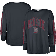 Navy Boston Red Sox '47 Women's Statement Long Sleeve T-Shirt