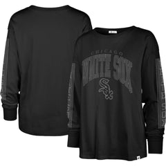 Black Chicago White Sox '47 Women's Statement Long Sleeve T-Shirt