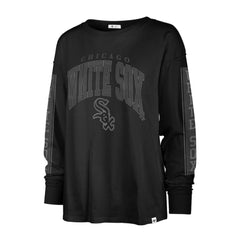 Black Chicago White Sox '47 Women's Statement Long Sleeve T-Shirt
