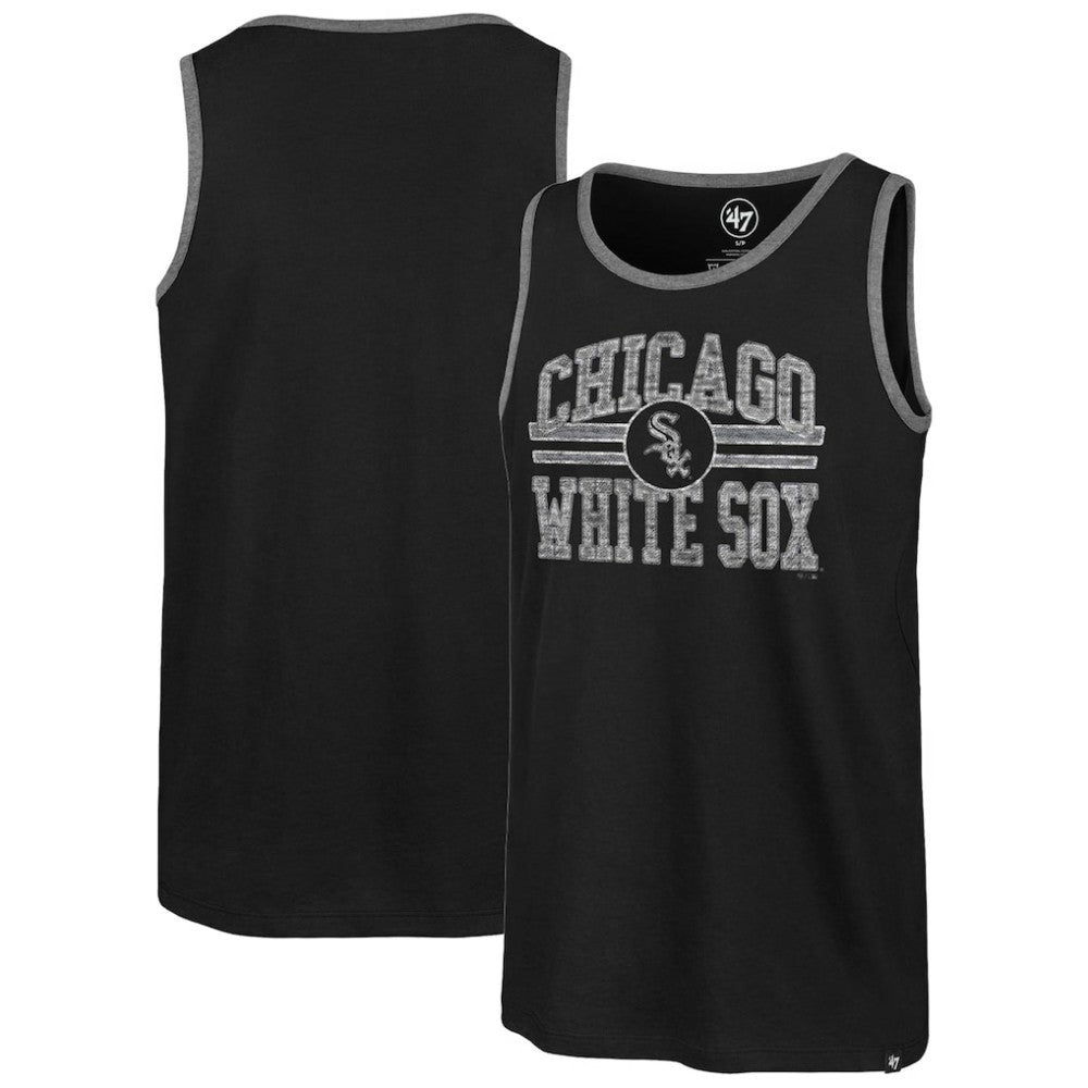 Black Chicago White Sox '47 Winger Franklin Tank Top