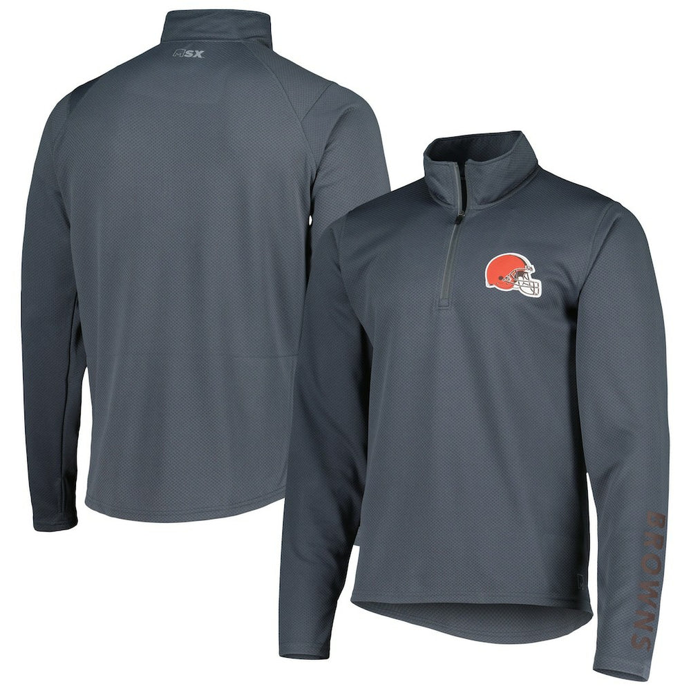 MSX by Michael Strahan Half-Zip Pullover - Cleveland Browns Pullover