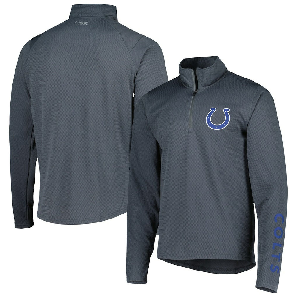 MSX by Michael Strahan Half-Zip Pullover - Indianapolis Colts Pullover