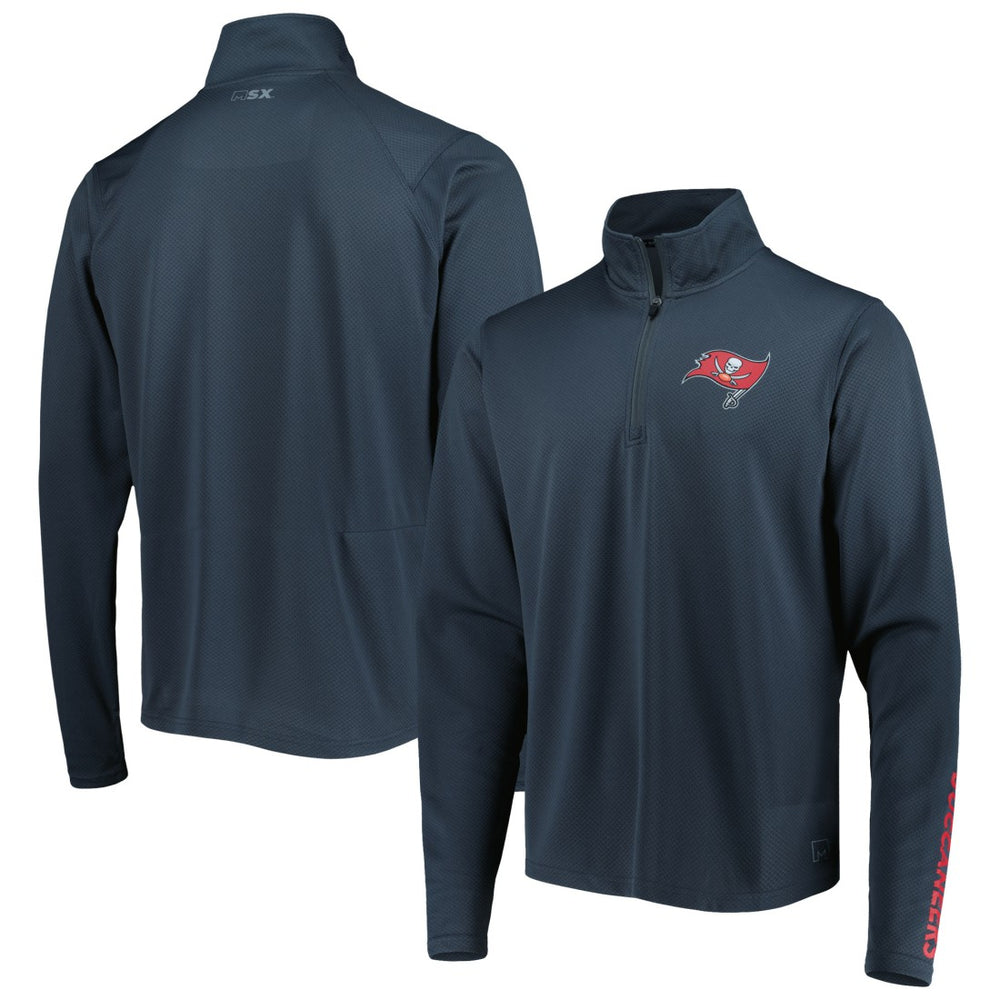 MSX by Michael Strahan Half-Zip Pullover - Tampa Bay Buccaneers Pullover