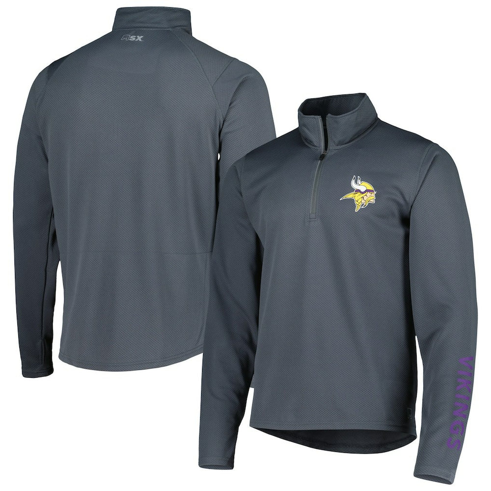 MSX by Michael Strahan Half-Zip Pullover - Minnesota Vikings Pullover