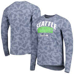 MSX by Michael Strahan Performance Camo Long Sleeve T-Shirt - Seattle Seahawks T-shirts