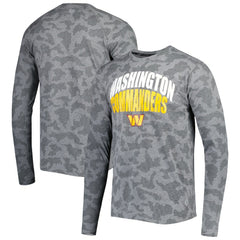MSX by Michael Strahan Performance Camo Long Sleeve T-Shirt - Washington Commanders T-shirts