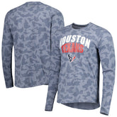 MSX by Michael Strahan Performance Camo Long Sleeve T-Shirt - Houston Texans T-shirts